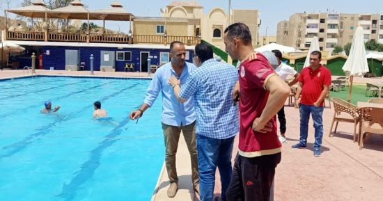 صحة الإسماعيلية تكثف حملاتها لسحب عينات من مياه حمامات السباحة 