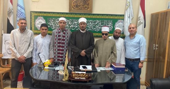 تكريم الفائزين بمسابقة فارس المتون والمترجم الناشئ بأزهر كفر الشيخ