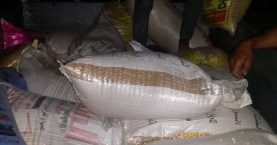 ضبط 65 طن قمح قبل بيعها فى السوق السوداء بكفر الشيخ