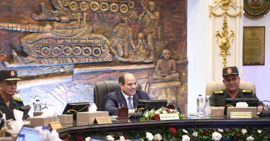 الرئيس السيسى يؤكد حرص الدولة على اتباع أعلى معايير انتقاء الكوادر علميا وفنيا