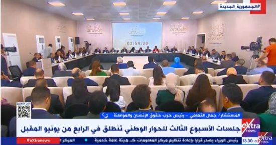 "حقوق الإنسان والمواطنة" لـ"إكسترا نيوز": تنسيقية شباب الأحزاب نجحت بدرجة كبيرة