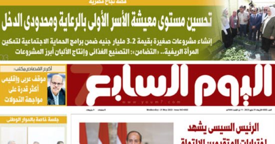 تحسين مستوى معيشة الأسر الأولى بالرعاية ومحدودى الدخل.. غدا باليوم السابع