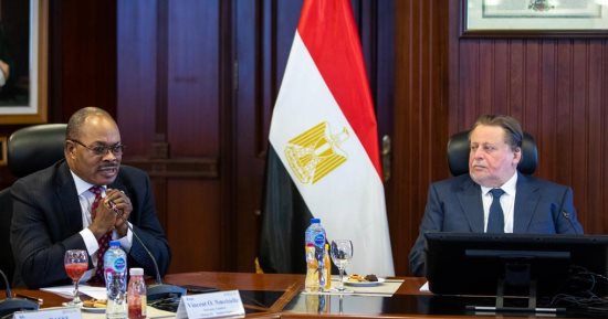 محافظ البنك المركزى يستقبل وفدًا من مجموعة بنك التنمية الأفريقى