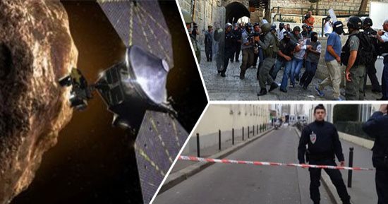 باختصار.. أهم الأخبار العربية والعالمية حتى الظهيرة..عشرات المستوطنين يقتحمون المسجد الأقصى..الصين تطلق سفينة الفضاء المأهولة "شنتشو-16".. طالب عمره 16 عاما يطعن معلمته ويهدد باقى طلاب فصله بمسدس فى إيطاليا