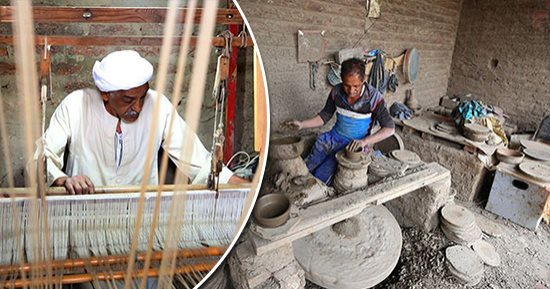المناطق الحرفية تحيى آمال الصناعات اليدوية بقنا.. البدء فى إنشاء منطقة حرفية بقرية الترامسة على مساحة 20 فدانا بتكلفة 500 مليون جنيه.. مجمع صناعى بمنطقة الكرنك.. و15 فدانا لإقامة منطقة حرفية بقرية أبو مناع
