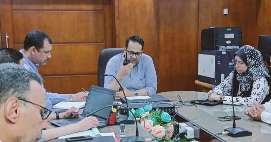 وكيل تعليم الغربية يعقد اجتماعا لمناقشة استعدادات لامتحانات الثانوية العامة