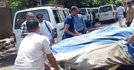 رفع 350 حالة إشغال خلال حملات مكبرة جنوب الجيزة