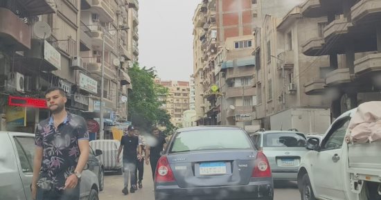سقوط أمطار خفيفة على مدينة المنصورة وبعض مراكز الدقهلية وارتفاع درجات الحرارة