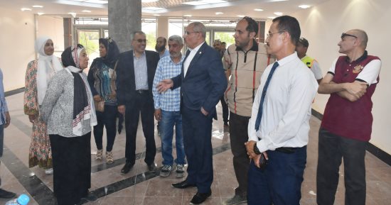 افتتاح مبنى جديد لكلية الحاسبات والمعلومات بجامعة قناة السويس العام الدراسى المقبل