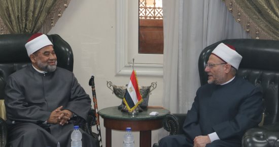 مفتى الجمهورية يستقبل وفدا تايلانديا رفيع المستوى لبحث تعزيز التعاون