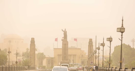 الأرصاد تحذر: المنخفض الخماسينى يؤثر بالمناطق الداخلية والقاهرة الساعات القادمة