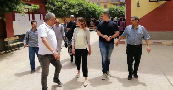 نائب محافظ الجيزة تتفقد المشروعات التنموية الجارى تنفيذها ببولاق الدكرور