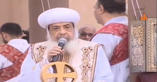 أسقف المعادى: بطاركة الكنيسة أقاموا القداسات على النيل فى وقت الأزمات
