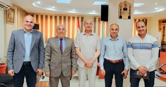 وكيل شباب كفر الشيخ يستقبل رئيس المصرى للكاراتيه قبيل حضوره بطولة الجمهورية