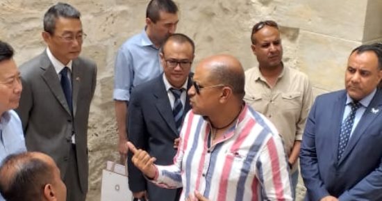 قلعة قايتباي الأثرية بالإسكندرية تستقبل نائب وزير الثقافة والسياحة الصيني