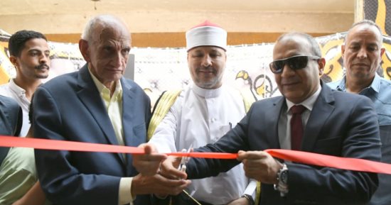 السكرتير المساعد بقنا يفتتح أعمال إحلال وتجديد مسجد الرشايدة بقرية الحلفاية قبلي