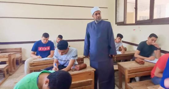 الهدوء يخيم على أول أيام امتحانات الشهادة الثانوية الأزهرية بالشرقية