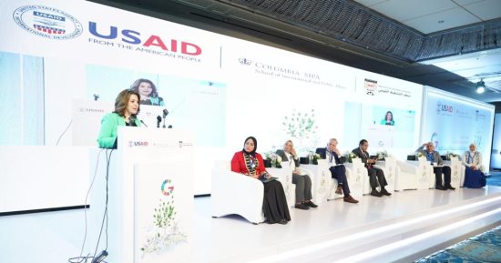 رئيس قطاع التخطيط الإقليمي تشارك بجلسة "مداخل تعزيز الحوكمة من أجل التنمية المستدامة "