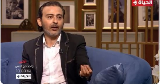 الفنان أحمد عزمي يحكي أسرار حياته فى "واحد من الناس" على الحياة غدا