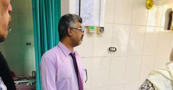 صحة المنوفية: مرور مدير إدارة الطب العلاجى على مستشفى بركة السبع المركزى