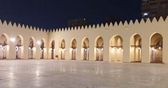 افتتاح مسجد الظاهر بيبرس بعد الانتهاء من أعمال ترميمه وتجديده.. صور