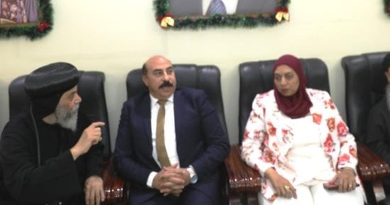 محافظ أسوان ينعى وفاة القمص مرقص تواضروس ويقدم تعازيه لأسرته ولشعب الكنيسة