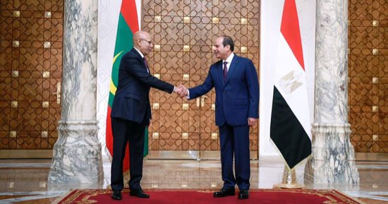 الرئيس الموريتانى يهنئ الشعب المصرى بالإنجازات العظيمة.. ويؤكد: قوة مصر قوة للأمة