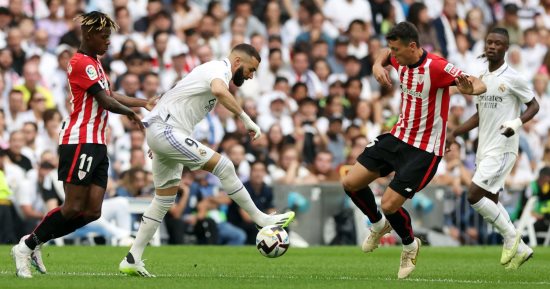 ريال مدريد يحسم وصافة الليجا بالتعادل مع بيلباو فى ليلة وداع بنزيما