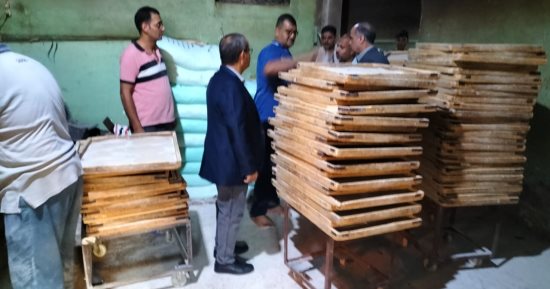 محافظ الدقهلية يحيل 61 محضر مخالفات تموينية للنيابة العامة
