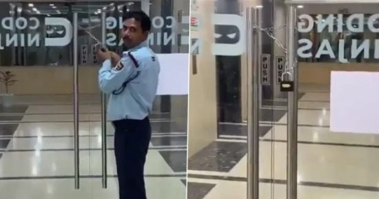 مدير هندى يحبس موظفيه ويأمر الأمن بإغلاق الشركة بـ"القفل" لمنعهم من المغادرة