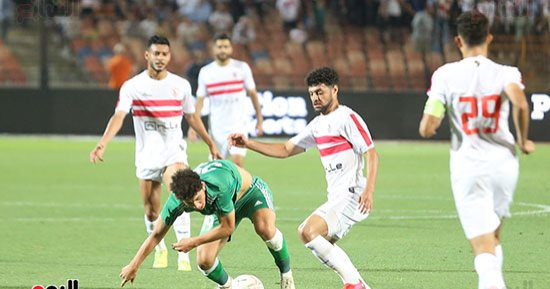 الزمالك يضغط الاتحاد السكندرى فى أول 15 دقيقة