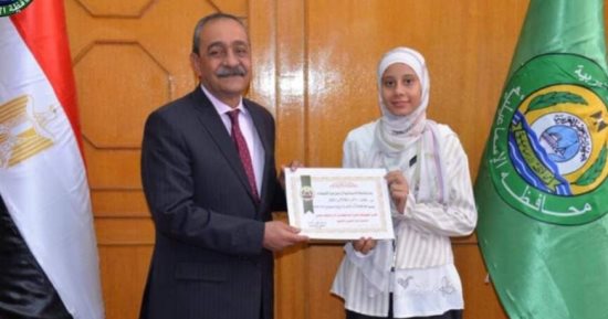 الأولى على الشهادة الإعدادية بالإسماعيلية: أتمنى دخول كلية الطب