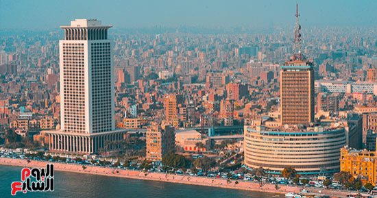 مصر جميلة.. جمال العاصمة من أعلى برج القاهرة 