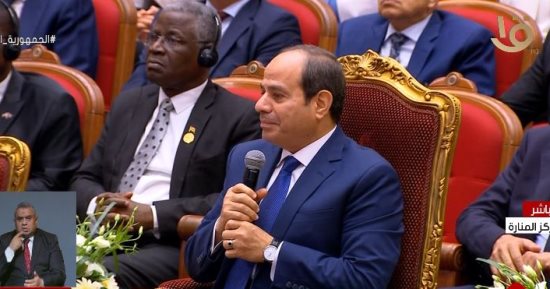 الرئيس السيسي خلال مؤتمر صحة أفريقيا: نحتفل خلال أيام بإعلان مصر خالية من فيروس سى.. ويشكر "المجتمع المدنى" لمساهماته فى إنجاح مبادرة قوائم الانتظار.. وينعى وزير الصحة الأسبق: كان له إسهام كبير فى وزارة الصحة