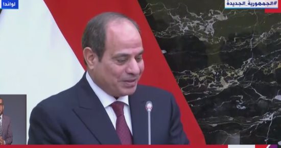 الرئيس السيسى: هناك فرص للاستثمار بين أنجولا ومصر ونحرص على تعزيز الصداقة