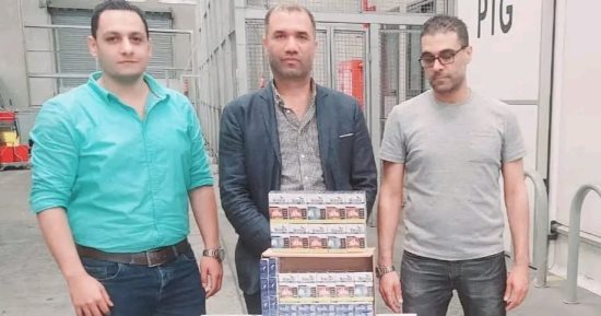 جمارك الصادرات الجوية بمطار القاهرة تضبط محاولة تهريب كمية من السجائر الأجنبية