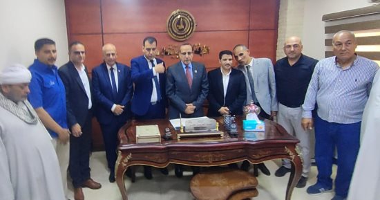 محافظ شمال سيناء يشيد بدور الغرفة التجارية فى توفير السلع للمواطنين