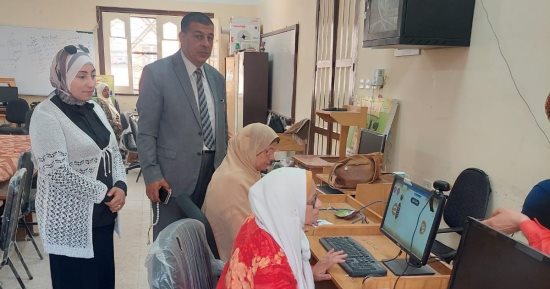المشرف العام على الامتحانات بأزهر الإسكندرية يتفقد توثيق الاختبارات الشفهية