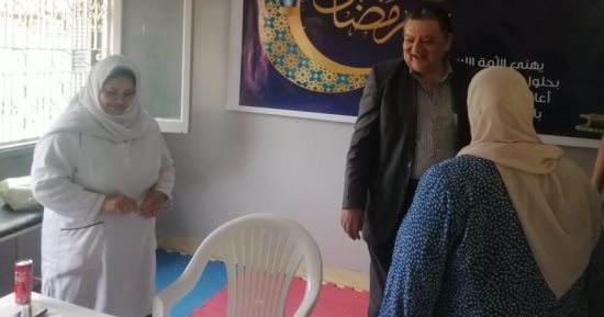 وكيل وزارة الصحة بالدقهلية يوجه بتنظيم قافلة طبية بمركز أجا.. صور