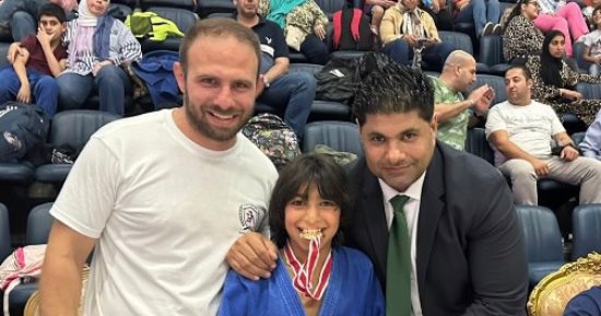 عمر الأسعد يفوز بالميدالية الذهبية في بطولة الجمهورية للجودو