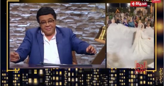 أحمد آدم ساخرا من حفل زفاف على لودر : "كان مخالف وراكن صف تانى"