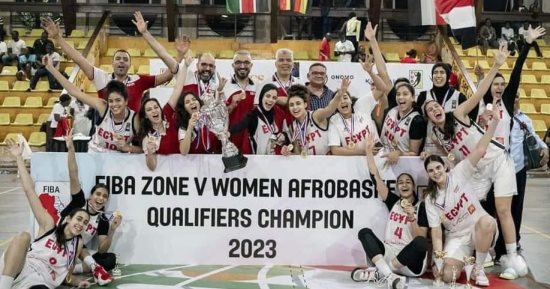 منتخب سيدات السلة فى المجموعة الرابعة ببطولة الأفرو باسكت