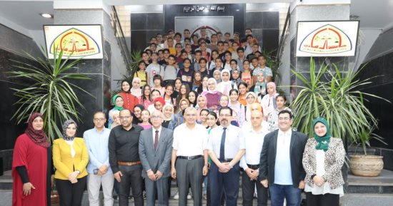رئيس جامعة الزقازيق يشهد حفل استقبال طلاب المرحلة الخامسة بجامعة الطفل