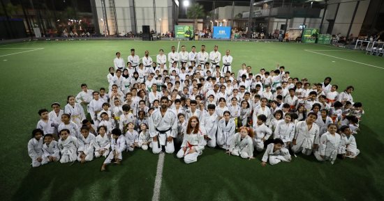 300 لاعب ولاعبة يشاركون فى اختبارات الأحزمة والترقى للمستويات الأعلى فى الكاراتيه بأندية سيتي كلوب