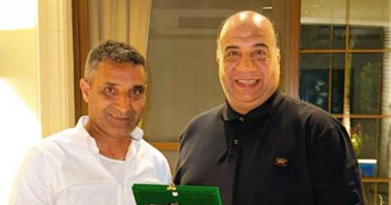 الاتحاد السكندرى يكرم المغربى محمد رشيد المكاوى بعد رحيله عن سيد البلد