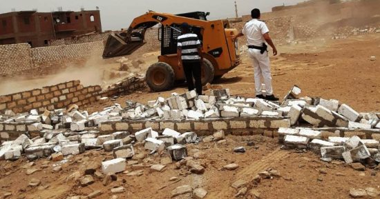 إزالة 3453 حالة تعد وإنهاء 17430 طلب تصالح فى الشرقية