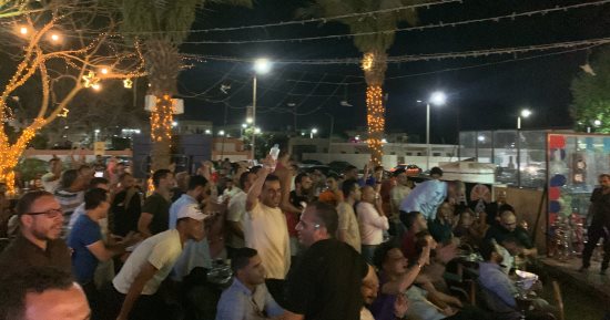 شاهد.. فرحة جماهير الأهلى فى الغردقة بهدف التعادل أمام الوداد المغربى
