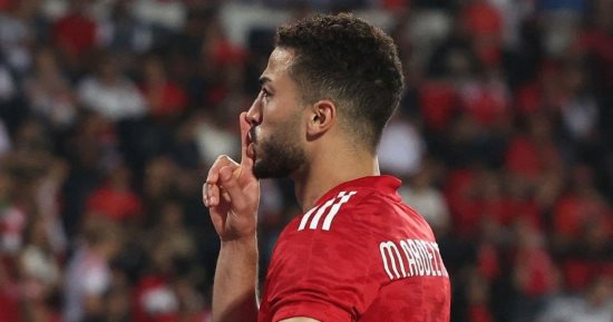محمد عبد المنعم سادس لاعب فى قائمة الأهلى يسجل فى نهائيات دورى أبطال أفريقيا
