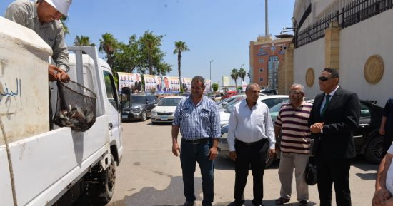 محافظ الدقهلية يتسلم 500 ألف زريعة سمكية من جهاز حماية وتنمية البحيرات