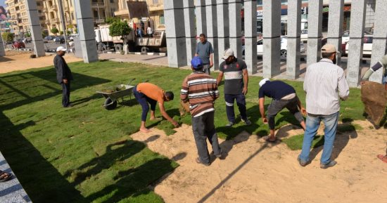 محافظ الدقهلية: تطوير وتجميل الحدائق استعدادًا لاستقبال عيد الأضحى.. صور